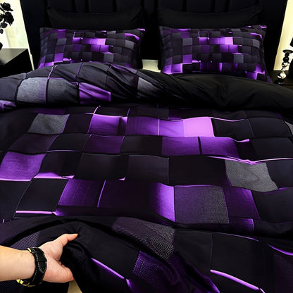 Bed Spread Full Tech Design Covers, Fitted Sheets, Pillow Cases