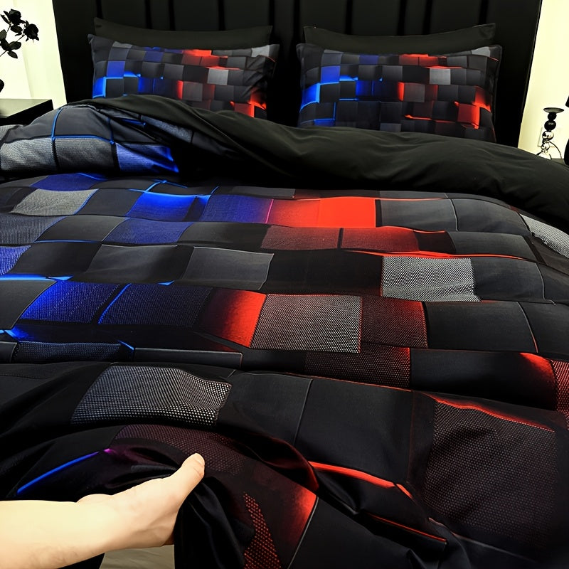 Bed Spread Full Tech Design Covers, Fitted Sheets, Pillow Cases