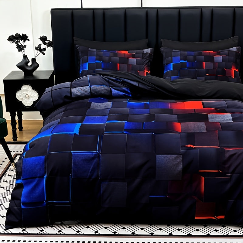 Bed Spread Full Tech Design Covers, Fitted Sheets, Pillow Cases