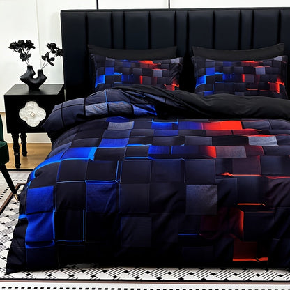 Bed Spread Full Tech Design Covers, Fitted Sheets, Pillow Cases