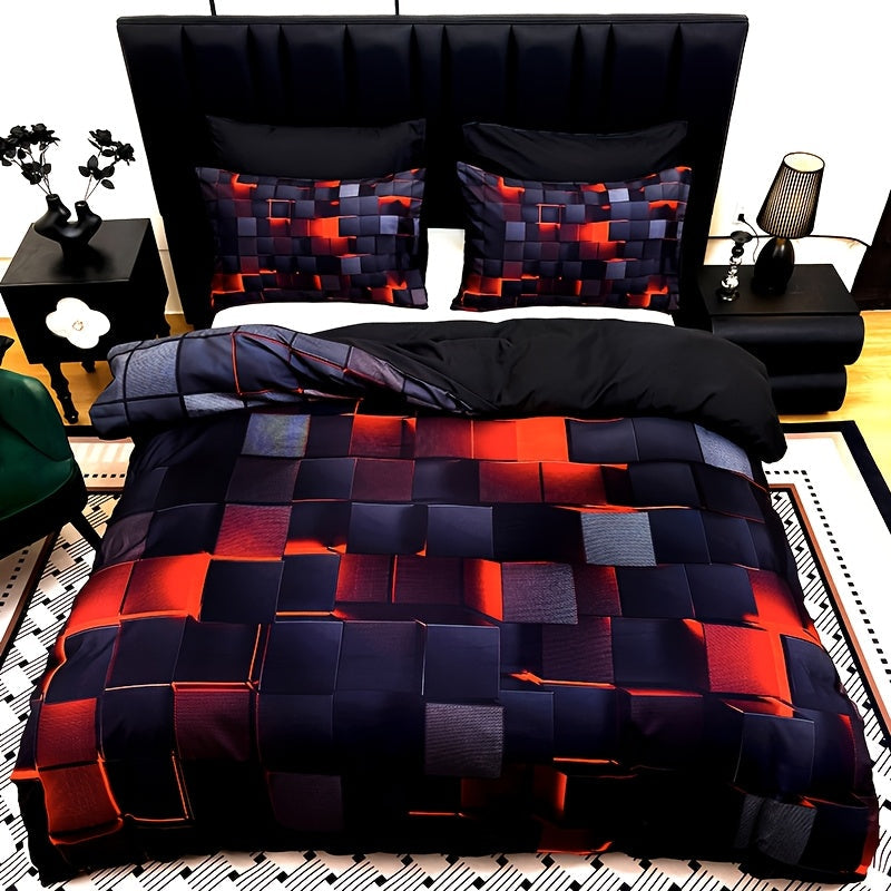 Bed Spread Full Tech Design Covers, Fitted Sheets, Pillow Cases