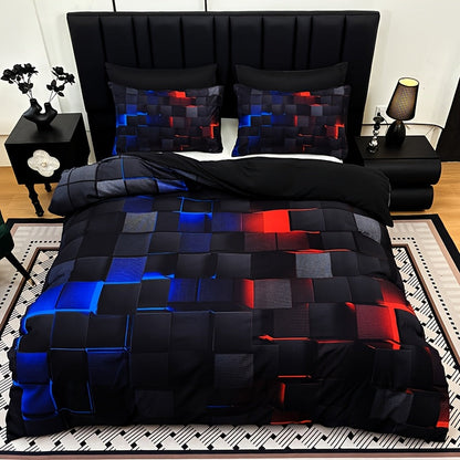 Bed Spread Full Tech Design Covers, Fitted Sheets, Pillow Cases