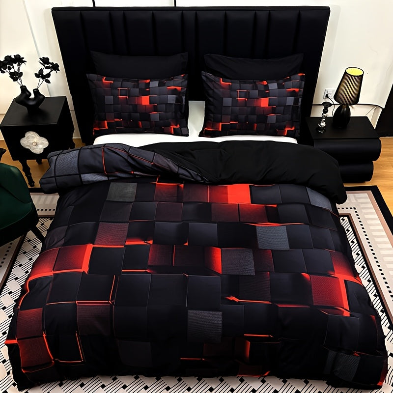 Bed Spread Full Tech Design Covers, Fitted Sheets, Pillow Cases