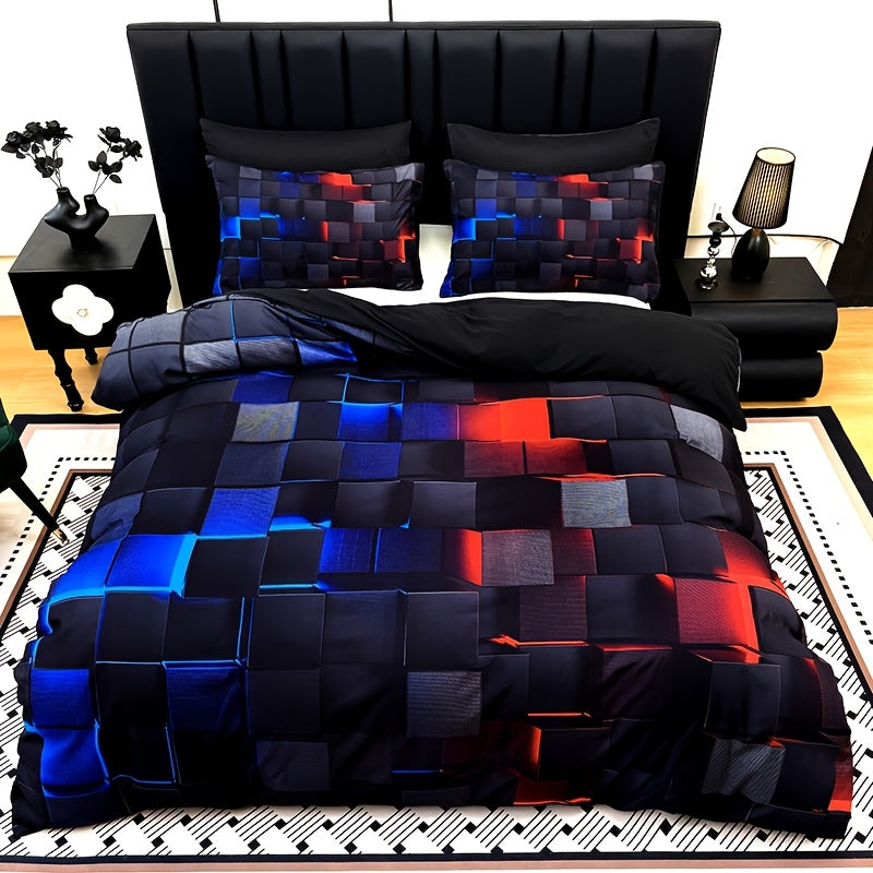 Bed Spread Full Tech Design Covers, Fitted Sheets, Pillow Cases