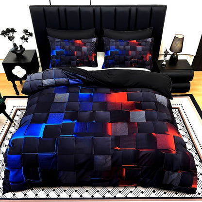 Bed Spread Full Tech Design Covers, Fitted Sheets, Pillow Cases
