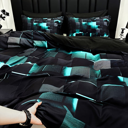 Bed Spread Full Tech Design Covers, Fitted Sheets, Pillow Cases
