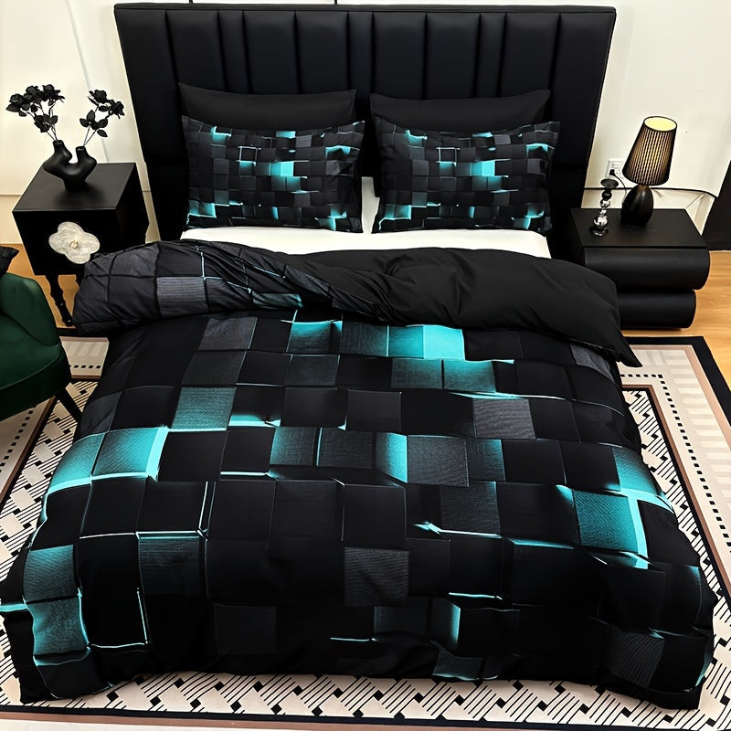 Bed Spread Full Tech Design Covers, Fitted Sheets, Pillow Cases