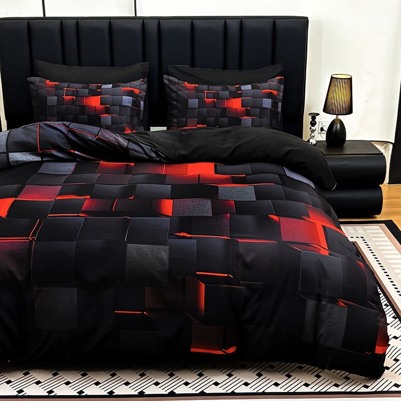 Bed Spread Full Tech Design Covers, Fitted Sheets, Pillow Cases