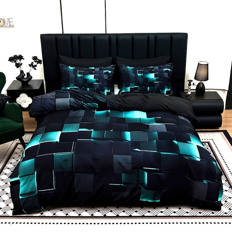 Bed Spread Full Tech Design Covers, Fitted Sheets, Pillow Cases