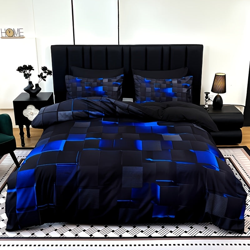 Bed Spread Full Tech Design Covers, Fitted Sheets, Pillow Cases
