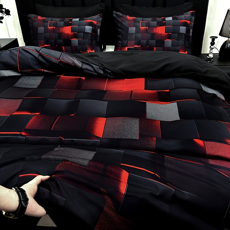 Bed Spread Full Tech Design Covers, Fitted Sheets, Pillow Cases